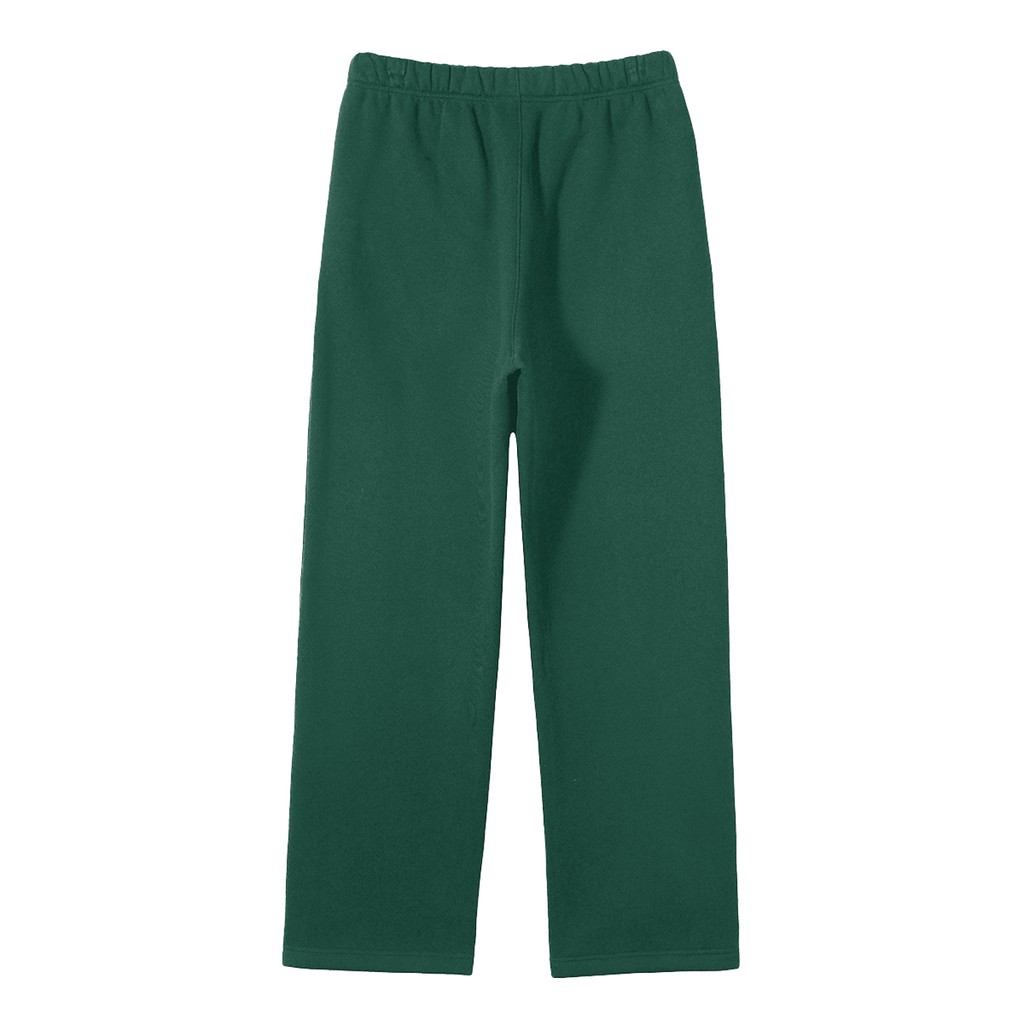 "His Guidance" Unisex Solid Color Fleece Straight Leg Pants.