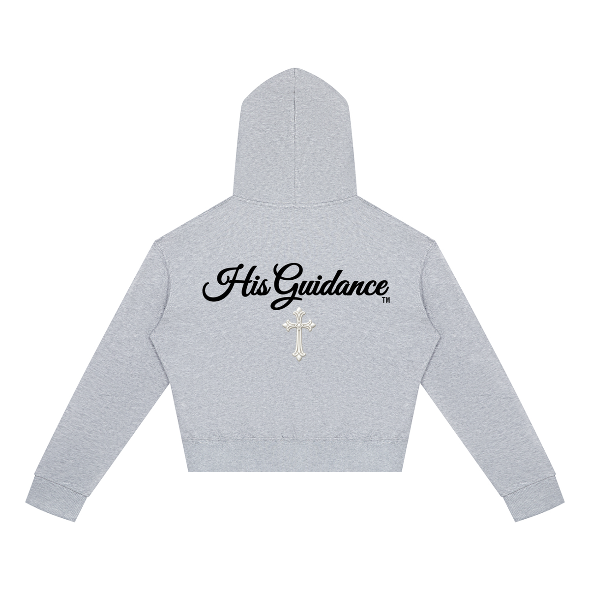 Women's Crop Full Zip Hoodie