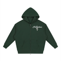 "His Guidance" Unisex Loose Solid Full Zip Hoodie