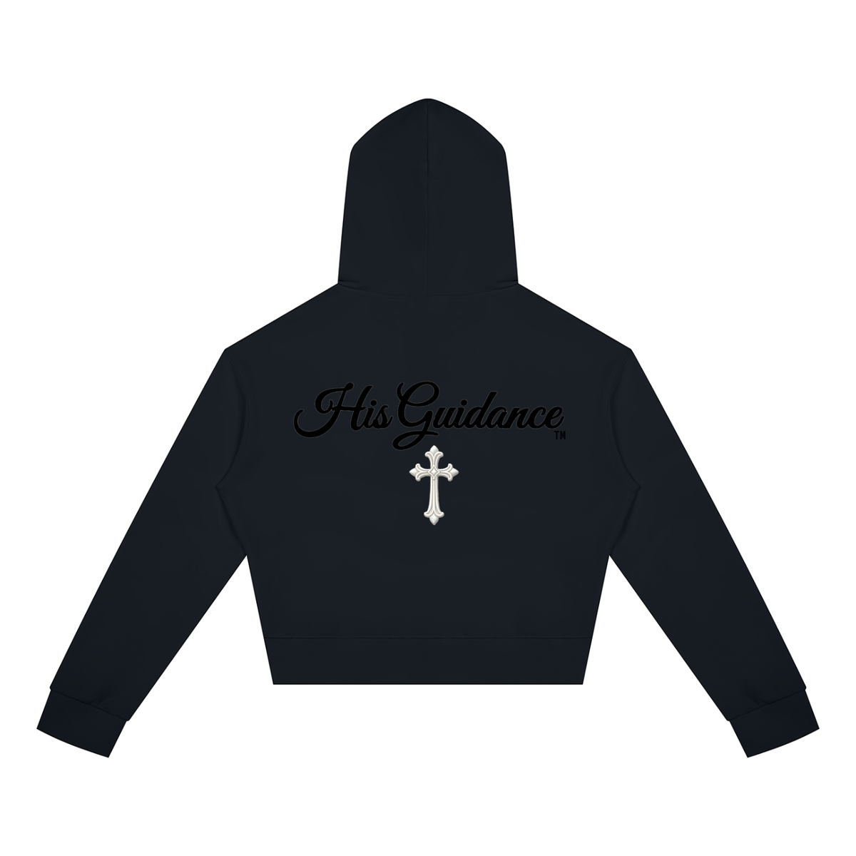Women's Crop Full Zip Hoodie