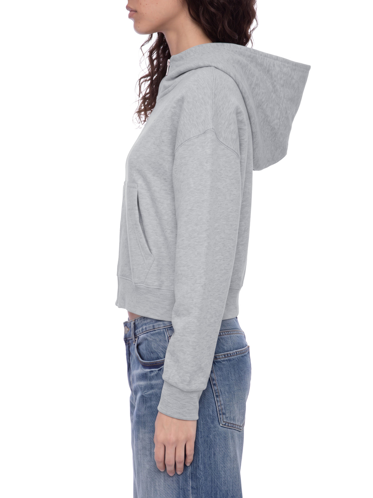 His Guidance Women's Crop Full Zip Hoodie